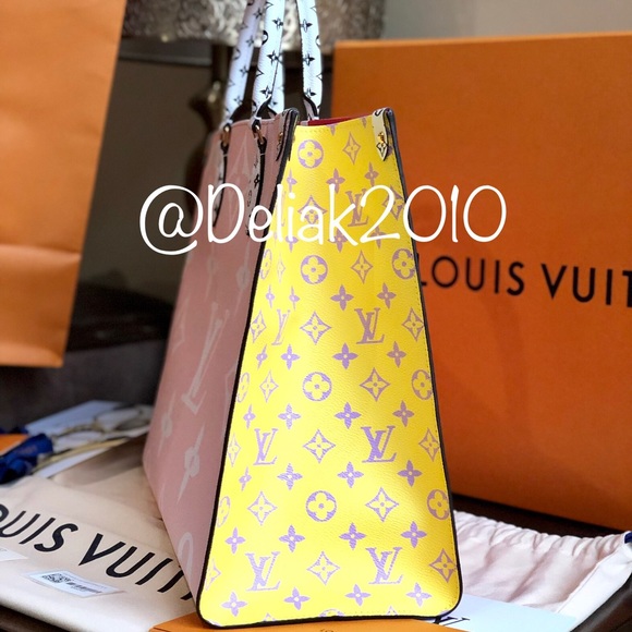 SOLD! Louis Vuitton OnTheGo Giant Monogram Rouge - Picture 5 of 8